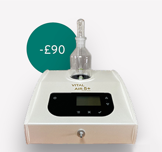 Vital Air Sale • Activated Oxygen Therapy discount • Save £90 on a 3 month rental
